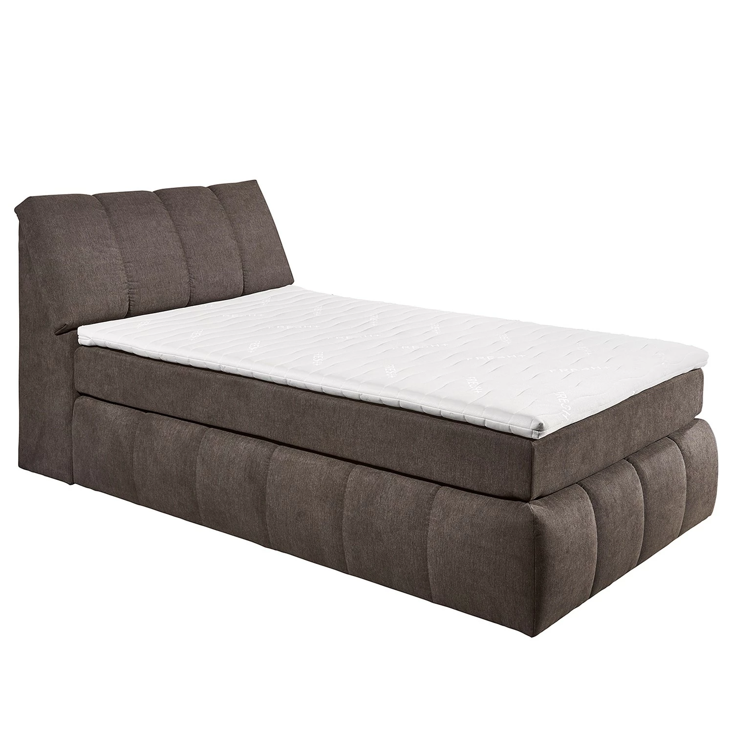 Loftscape Boxspringbett Fenor (inkl. Bettkasten) - Steingrau – Bild 7