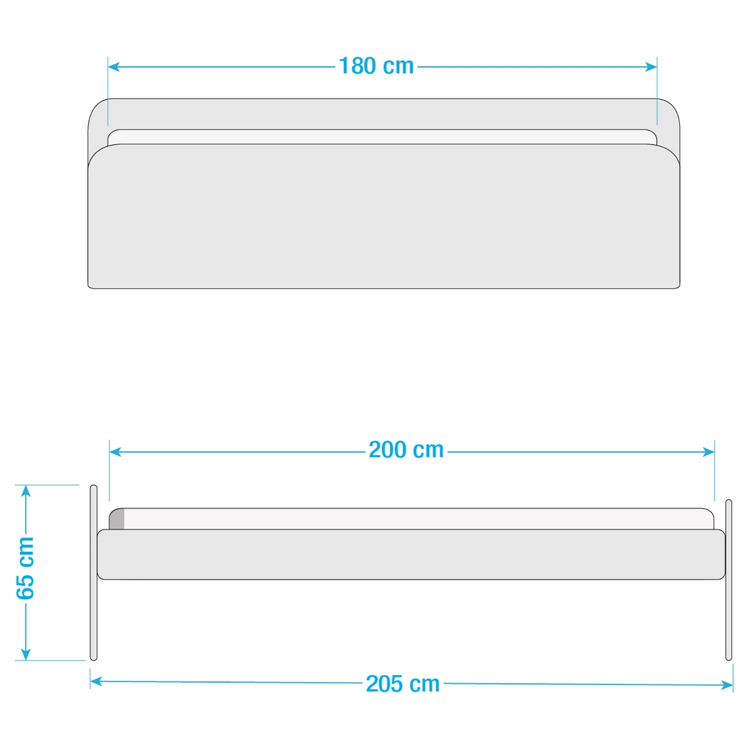 Ars Natura Massivholzbett Fia - Kiefer Natur gebeizt & gewachst - 180 x 200cm – Bild 18