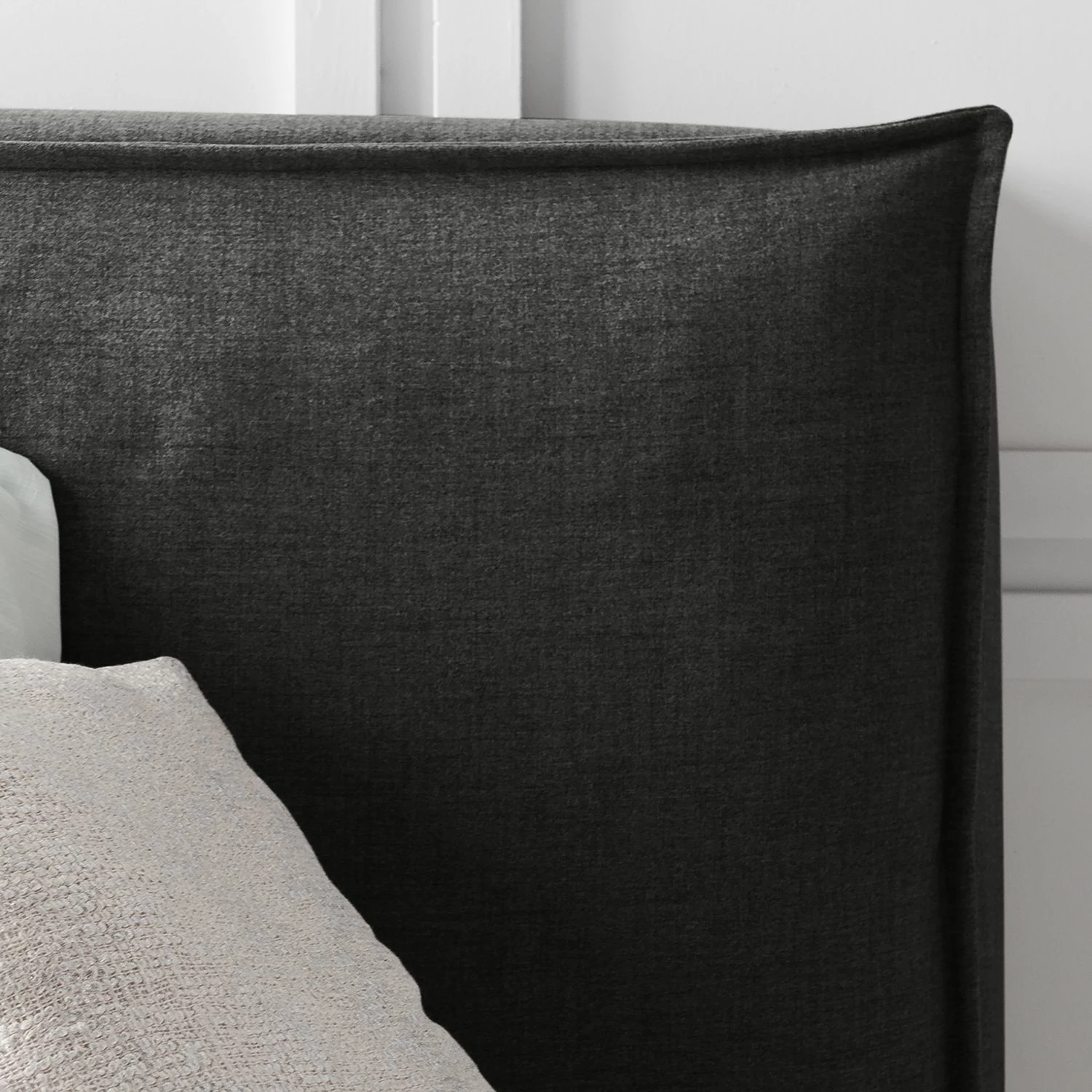 Boxspringbett Kinx - Stoff KINX: Anthrazit - 180 x 200cm - H2 - 130 cm – Bild 15