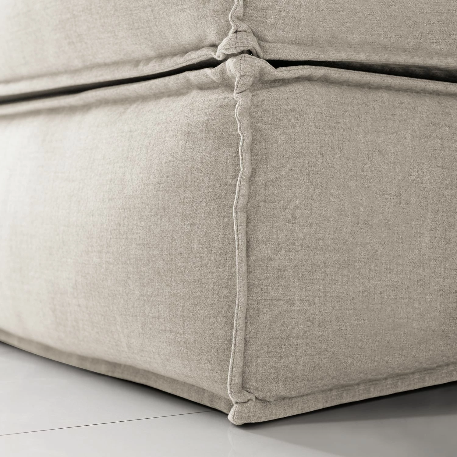 Boxspringbett Kinx - Stoff KINX: Beige - 180 x 200cm - H2 - 130 cm – Bild 17