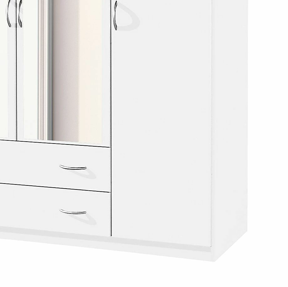 Rauch Blue Drehtürenschrank Case III - Alpinweiß - Schrankbreite: 181 cm - 4-türig – Bild 4