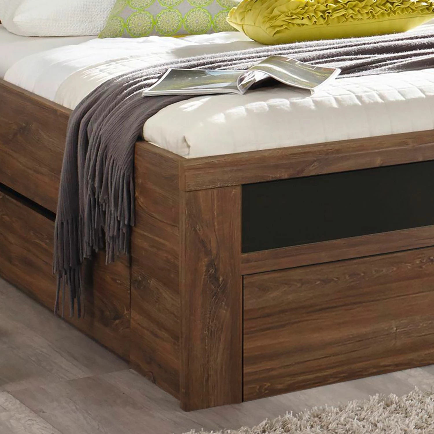 Rauch Orange Bettanlage Bernau - Graumetallic - 180 x 200cm – Bild 5