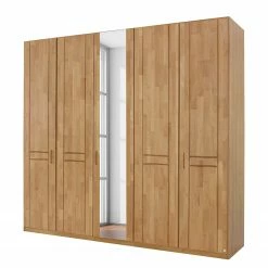 Rauch Orange Drehtürenschrank Sitara II - Erle teilmassiv - lackiert - Schrankbreite: 235 cm - 5-türig - 1 Spiegel