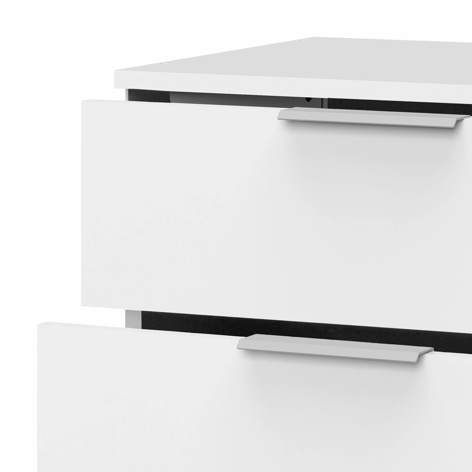 Fredriks Nachtkommode Sintang - Weiß - Weiß – Bild 6