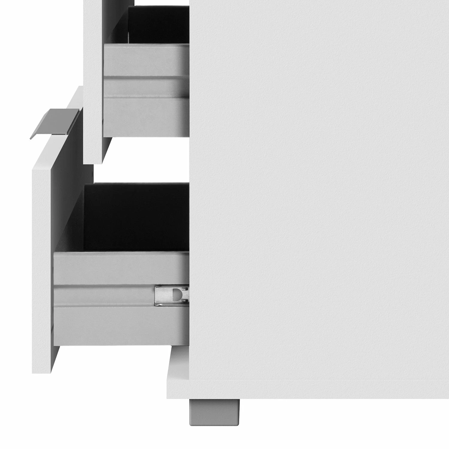 Fredriks Nachtkommode Sintang - Weiß - Weiß – Bild 7