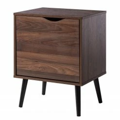 Mørteens Nachtkommode Gjora II - Walnuss Dekor