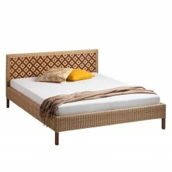 Eva Padberg Collection Bett Lanipa - Rattan / Mango massiv