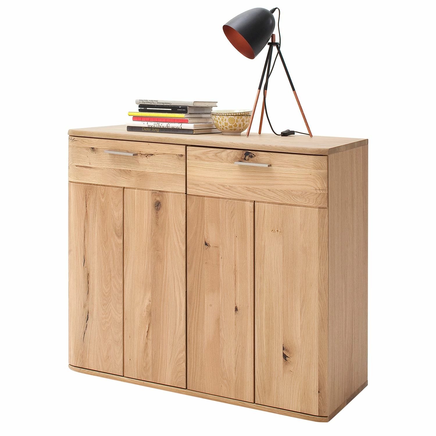 Naturoo Kommode Kvilla II - Balkaneiche Bianco teilmassiv - Balkaneiche Bianco / Eiche Bianko – Bild 6