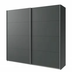 Wimex Schwebetürenschrank Easy Plus II - Grafit Dekor - Höhe: 210 cm - Breite: 135 cm