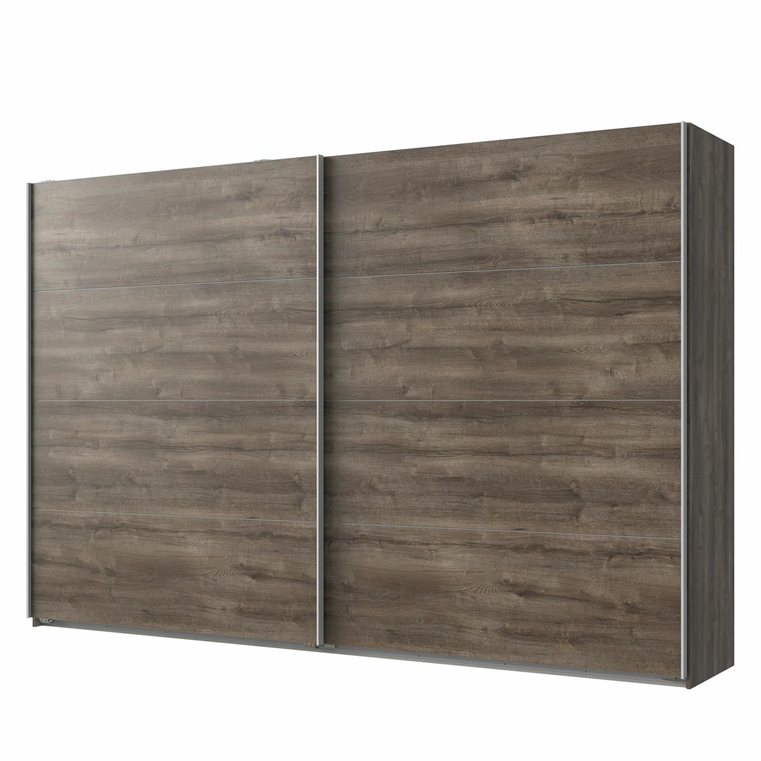 Wimex Schwebetürenschrank Easy Plus II - Schlammeiche Dekor - Höhe: 210 cm - Breite: 270 cm