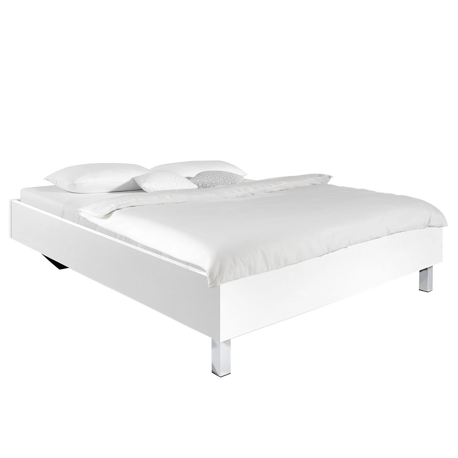 Bett SKØP XIV - Weiß - 140 x 200cm