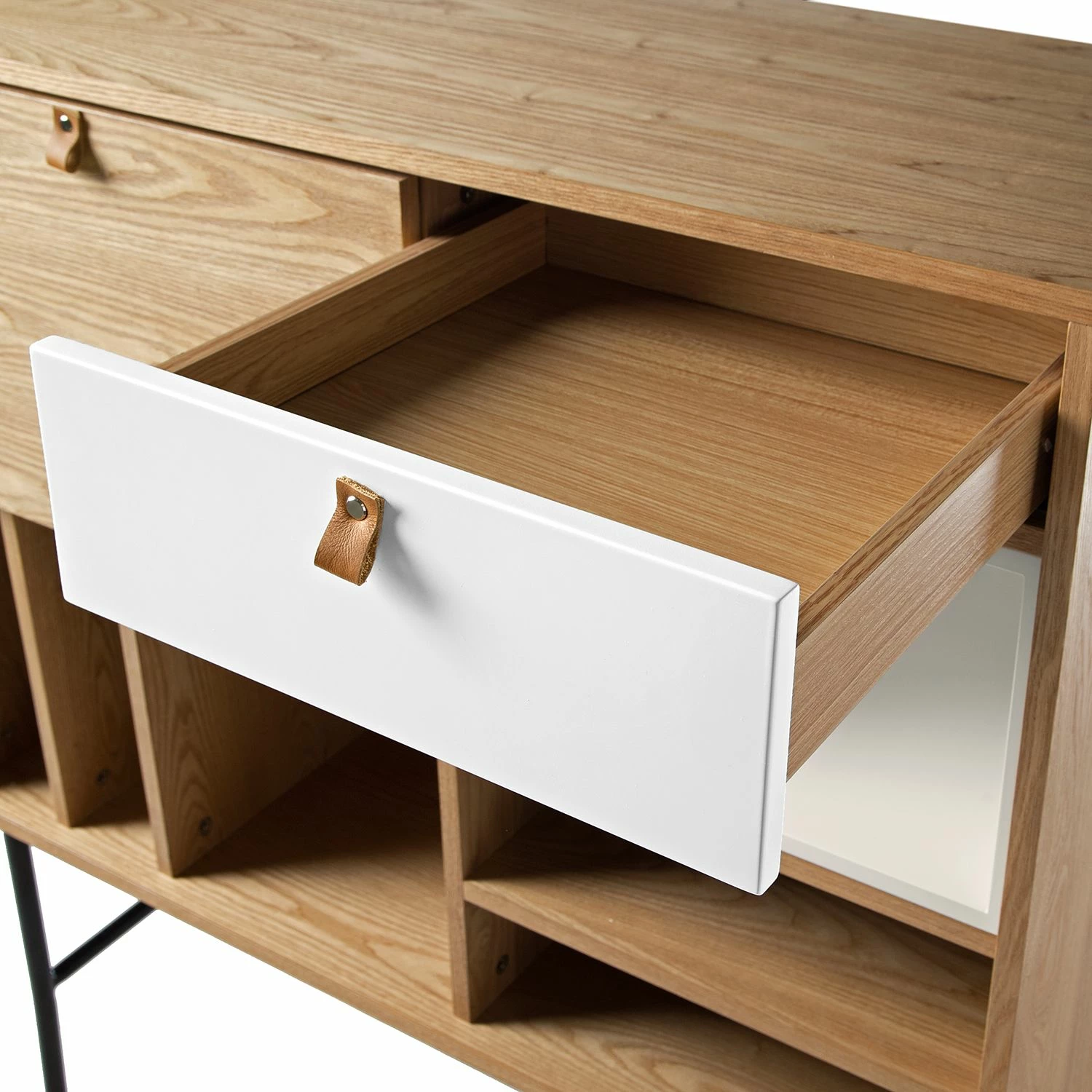 Studio Copenhagen Kommode Vallsta ll - Esche / Schwarz – Bild 6