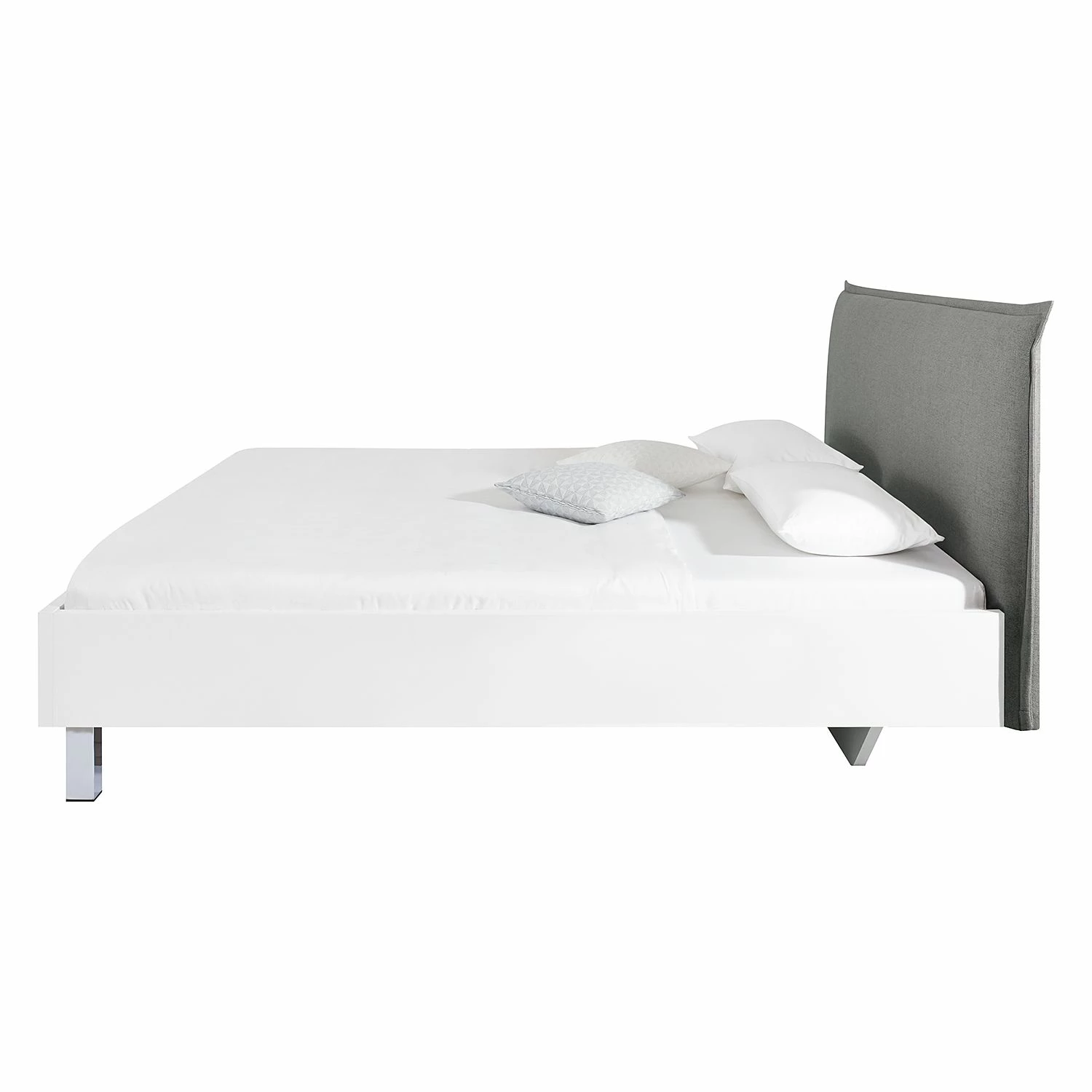 Bett SKØP II - Dunkelgrau / Weiß - 160 x 200cm – Bild 2