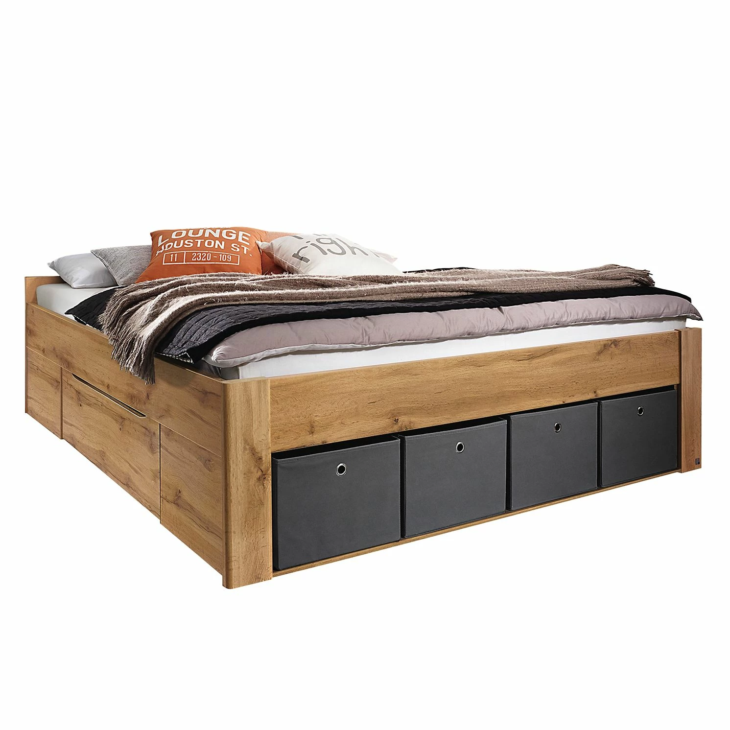 Rauch Orange Bett Scala II - Eiche Wotan Dekor - 180 x 200cm