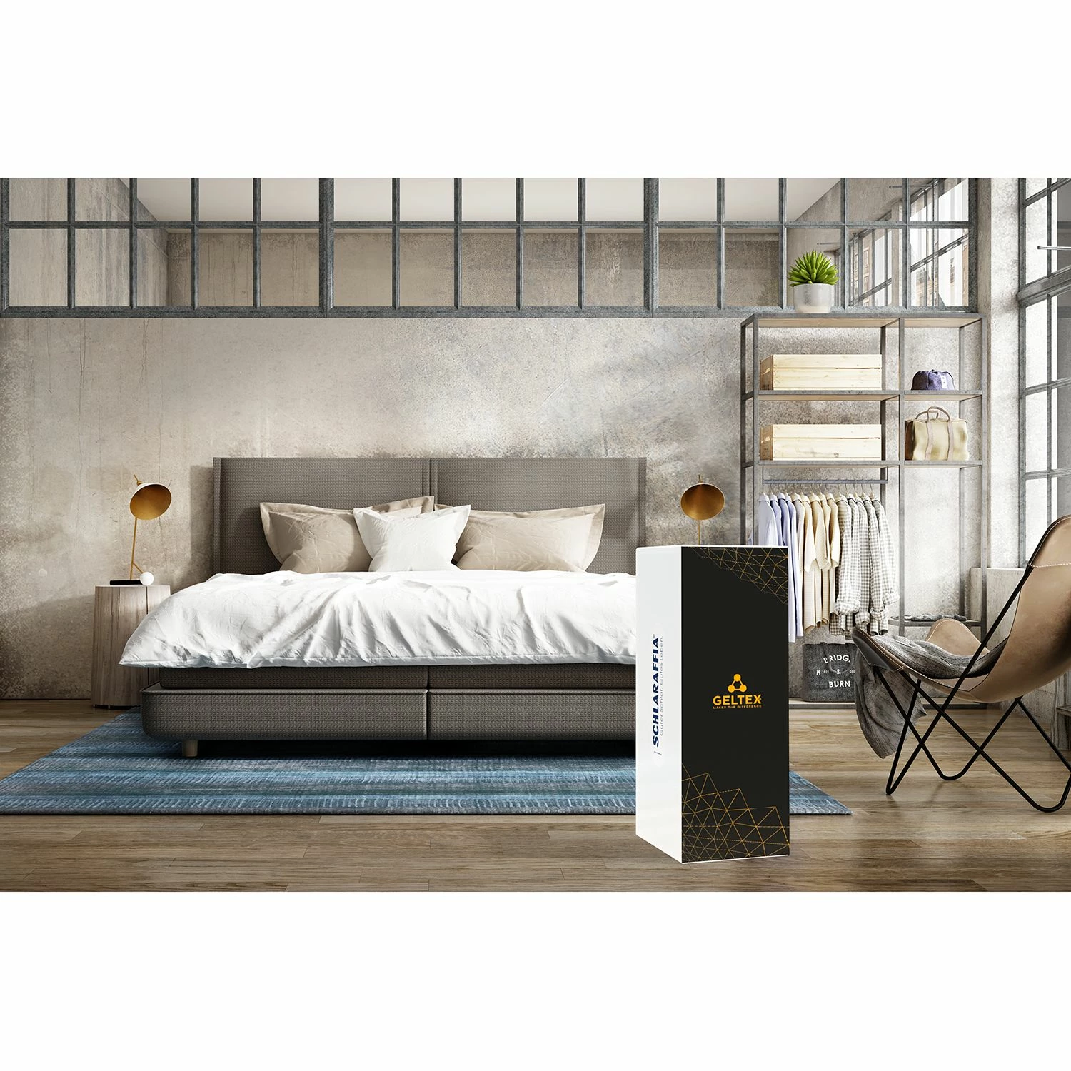 Schlaraffia Matratze Geltex Quantum 180 - 80 x 200cm - H3 – Bild 2