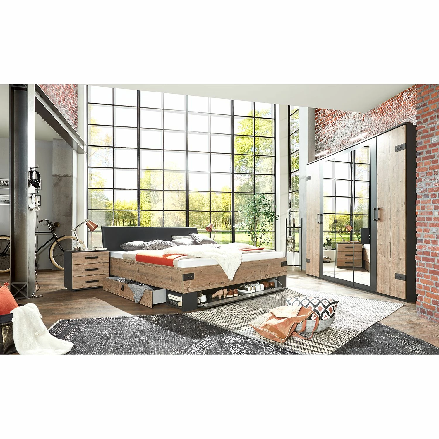 Wimex Drehtürenschrank Stockholm – Bild 2