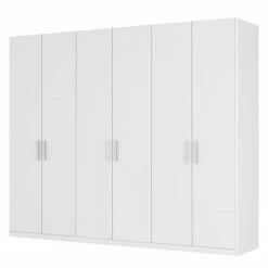 Drehtürenschrank SKØP pure - Alpinweiß - Höhe: 236 cm - Breite: 270 cm