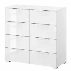 Kommode SKØP x8 - Hochglanz Weiß / Alpinweiß - Korpusfarbe