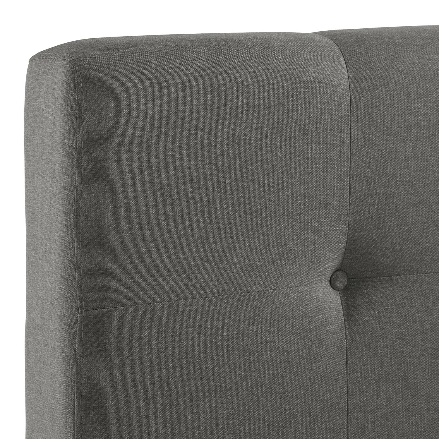 Fredriks Boxspringbett Royal Night - inkl. Topper - Rauchgrau - 200 x 200cm - Kein Bettkasten – Bild 9