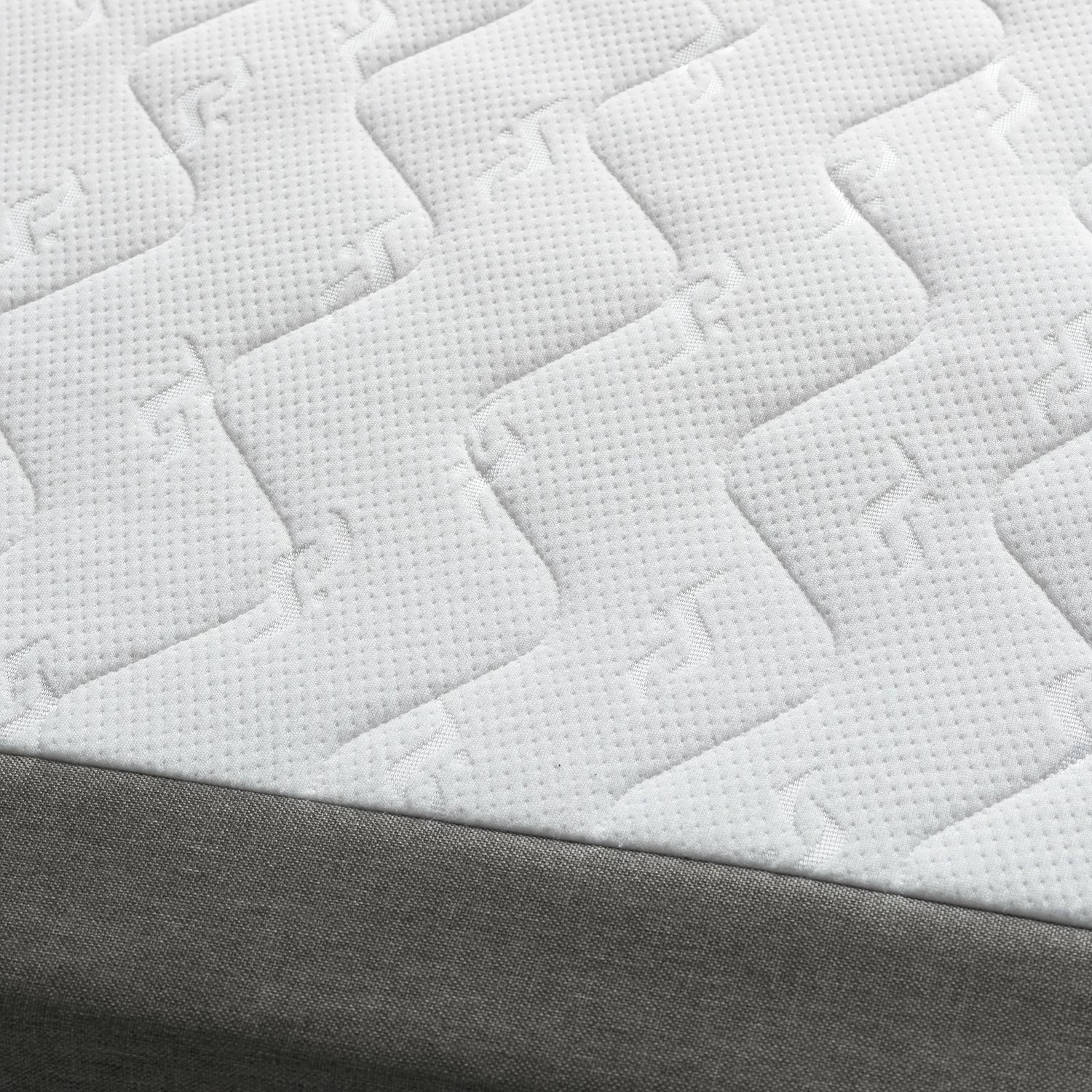 Fredriks Boxspringbett Royal Night - inkl. Topper - Rauchgrau - 200 x 200cm - Kein Bettkasten – Bild 10