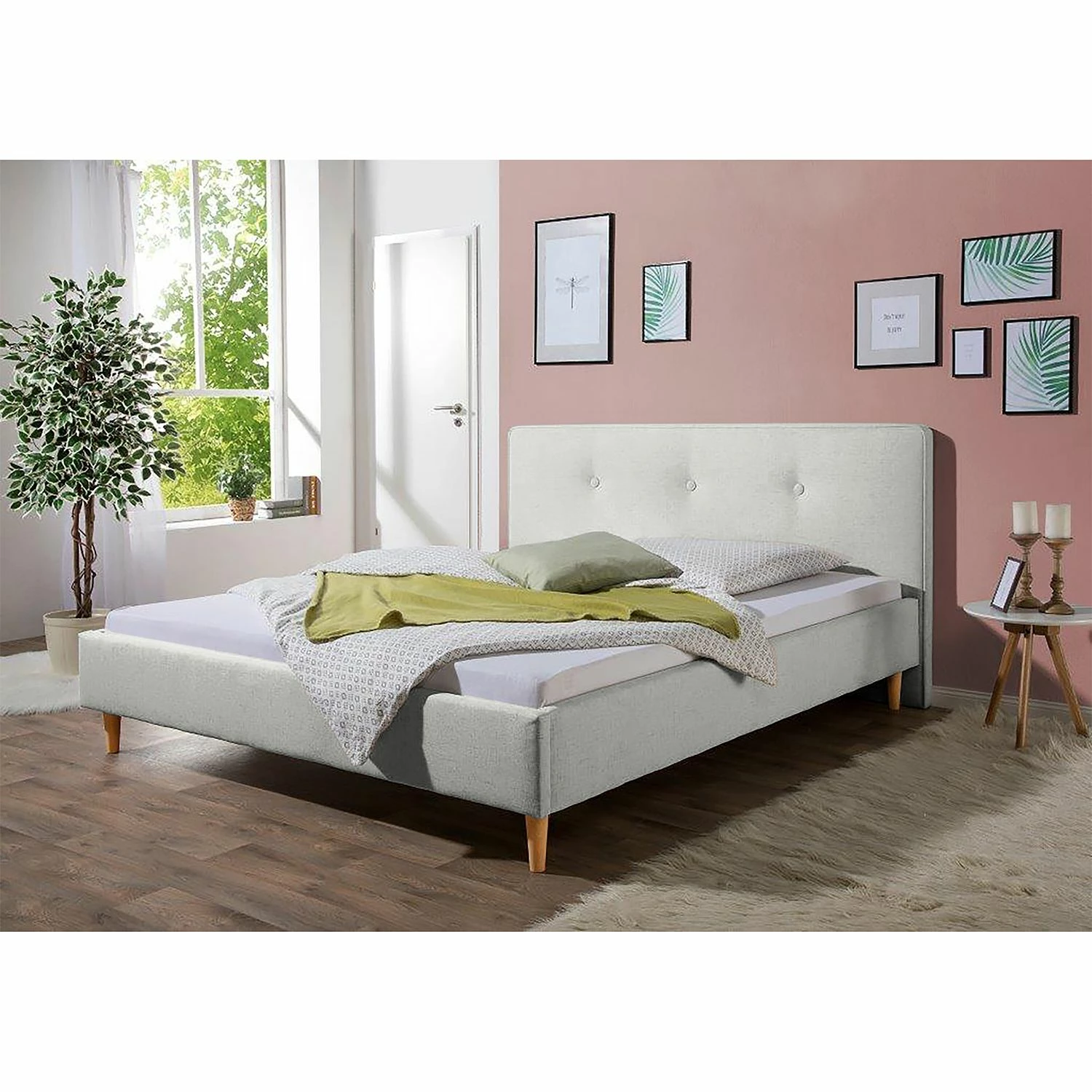 Norrwood Polsterbett Mosvik - Kies - 140 x 200cm – Bild 2