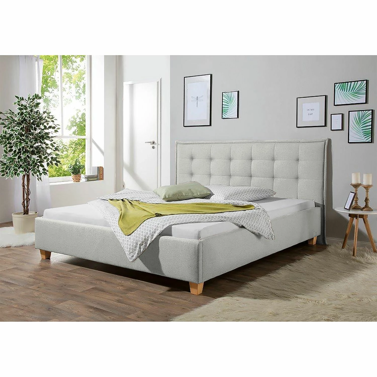 Norrwood Polsterbett Skann - Kies - 180 x 200cm – Bild 2