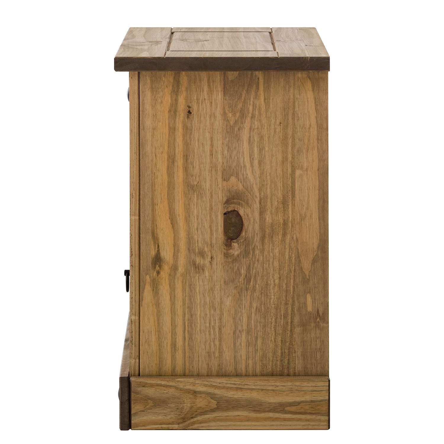 Maison Belfort Nachtkommode Finca Rustica - Kiefer massiv - Kiefer Natur – Bild 4