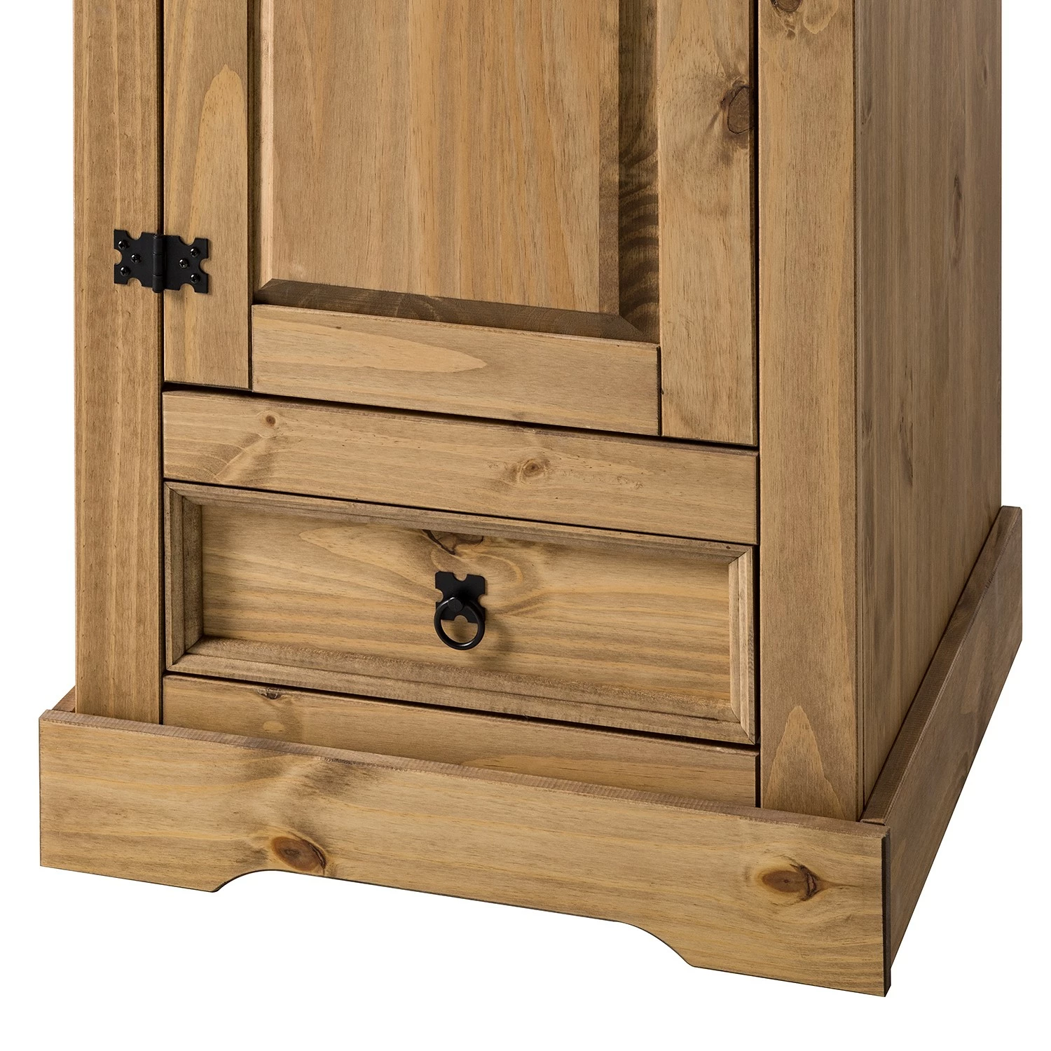 Maison Belfort Garderobenschrank Finca Rustica - Kiefer massiv - Kiefer Natur – Bild 14