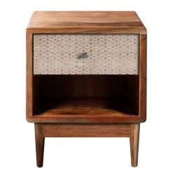 Ars manufacti Nachtkommode Buuda I - Akazie massiv