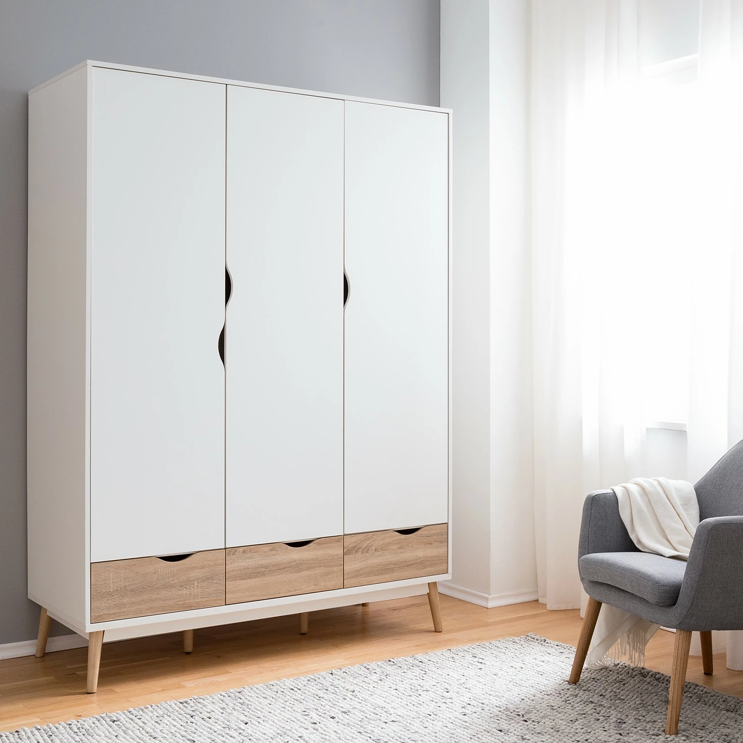 Mørteens Drehtürenschrank Sunndal – Bild 2