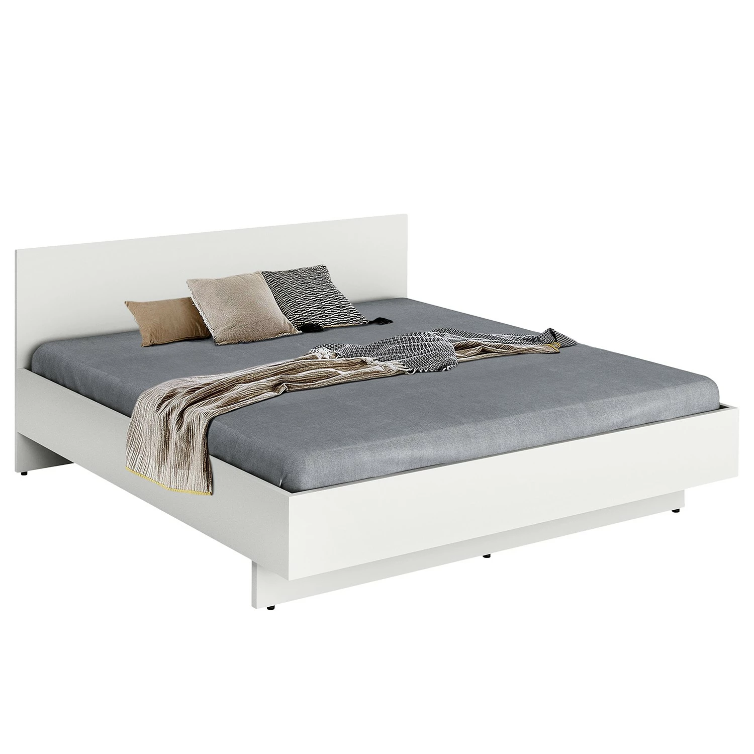 Now! by hülsta Bett hülsta now basic I - Weiß - 180 x 200cm