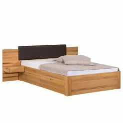Neue Modular Massivholzbett Parma III - Massivholz Kernbuche - 160 x 200cm