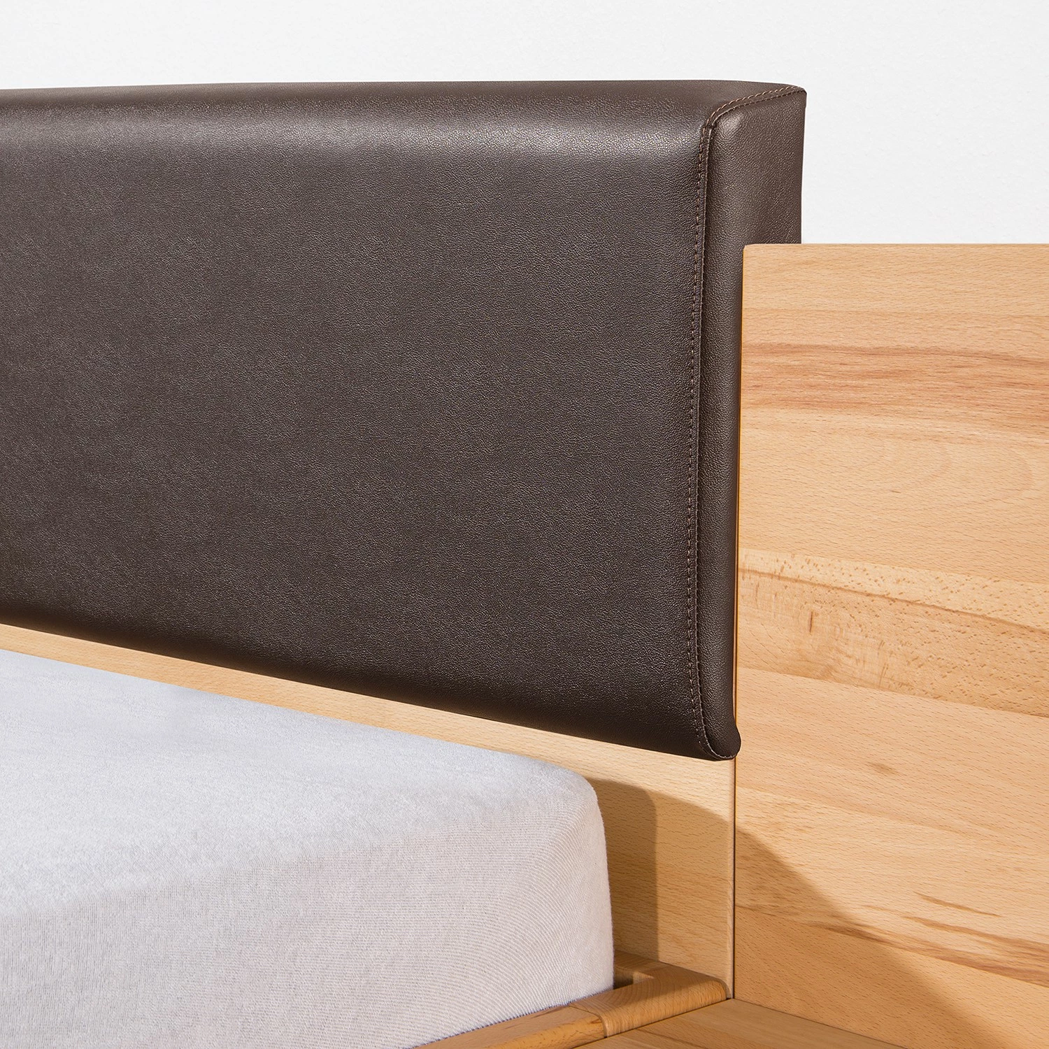 Neue Modular Massivholzbett Parma III - Massivholz Kernbuche - 160 x 200cm – Bild 6