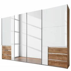 Fresh to go Schwebetürenschrank Level 36 D IV - inkl. Spiegel - Höhe: 236 cm - Breite: 350 cm