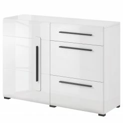 Loftscape Kommode Tyfta - Hochglanz Weiß
