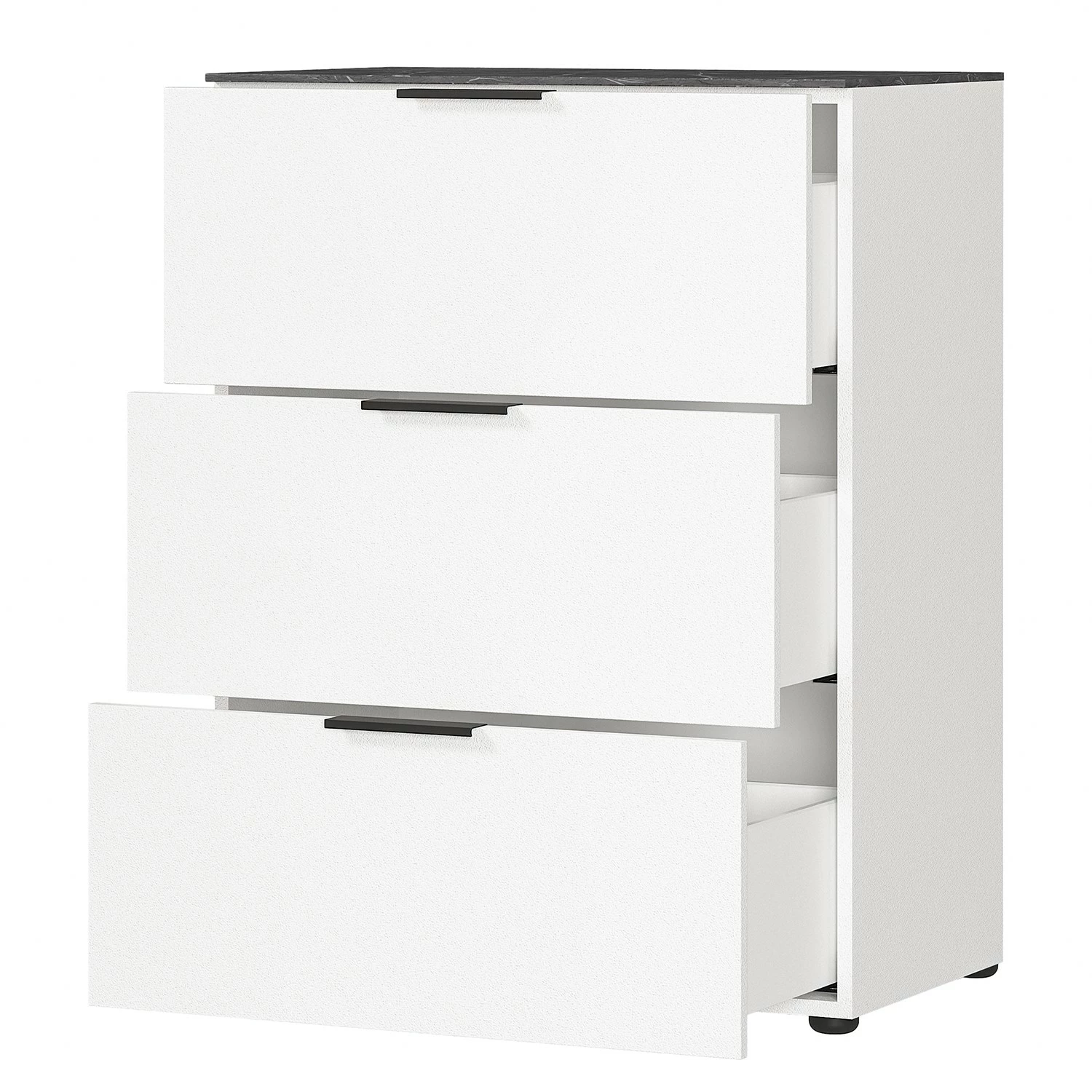 Germania Kommode California II - Weiß – Bild 7