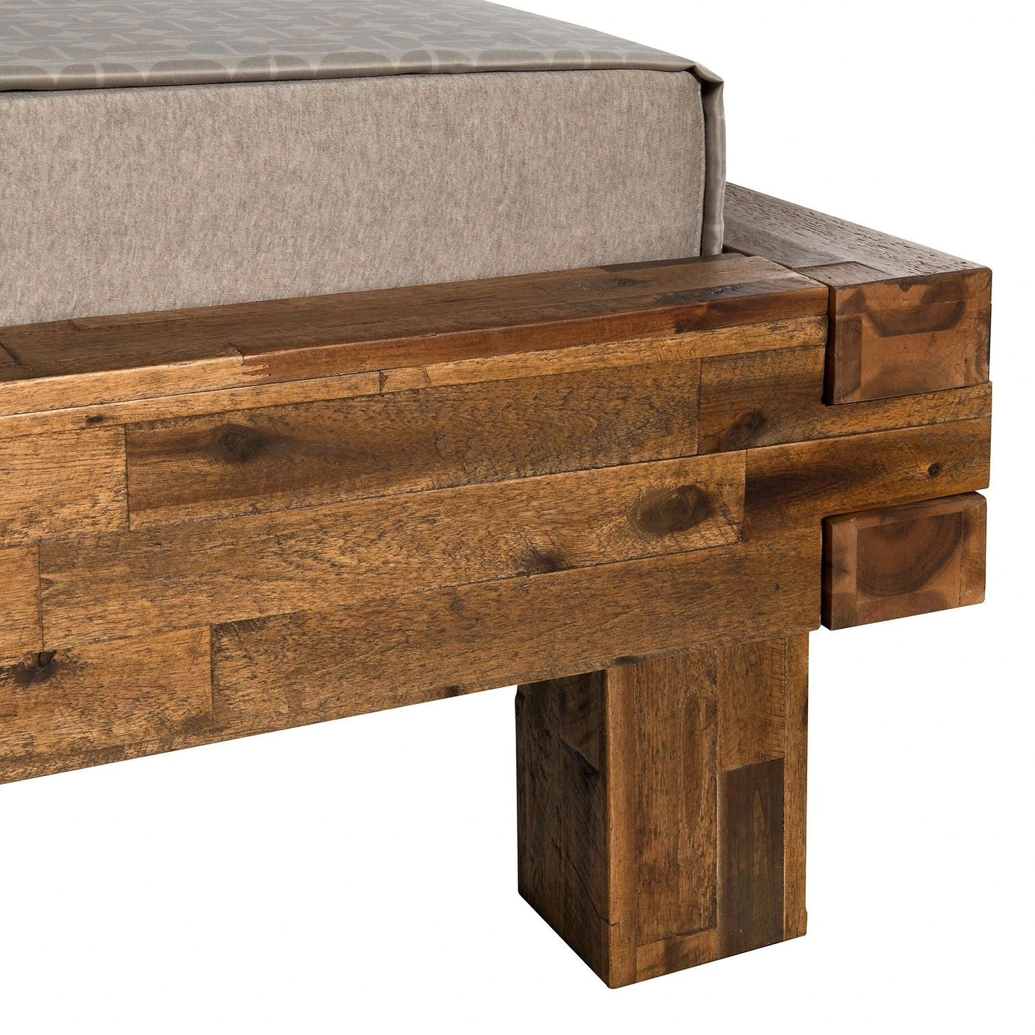 Neue Modular Bett Gremio I - mit Kopfteil ohne Dekoration - 180 x 200cm – Bild 5