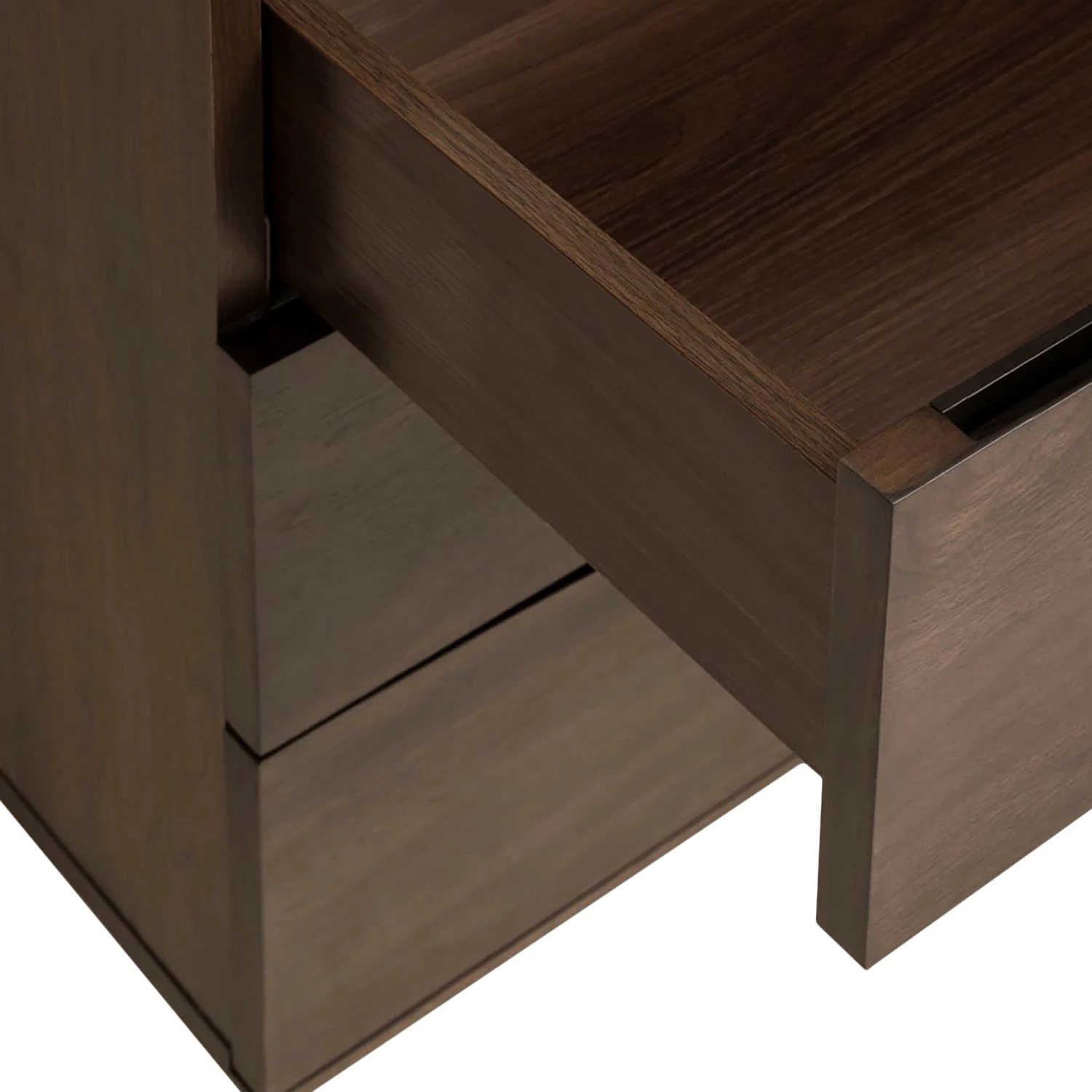 Red Living Kommode Kluuvi II - Echtholzfurnier - Walnuss / Schwarz – Bild 7