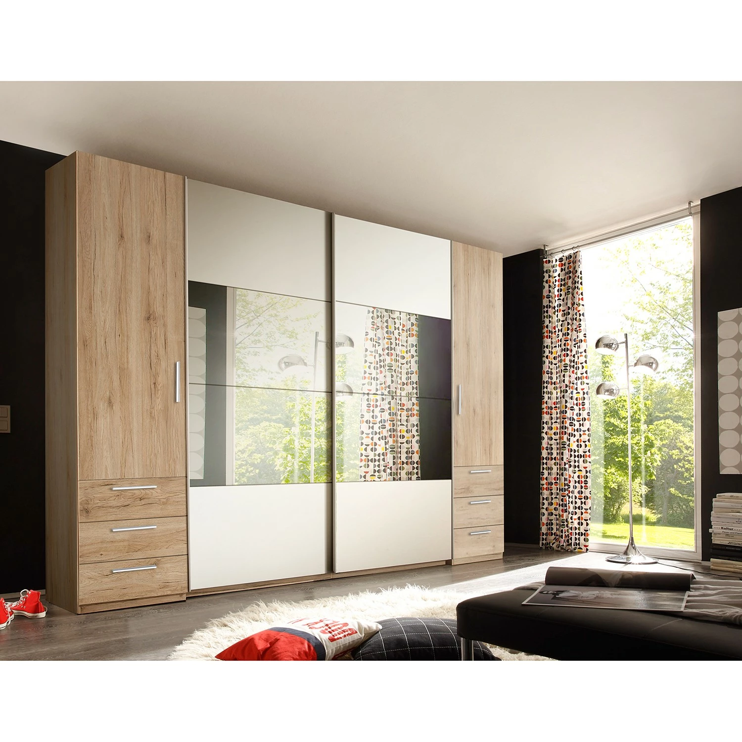 Loftscape Schwebetürenschrank Stevens I – Bild 2