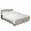 Loftscape Boxspringbett Boyceville - Hellgrau - 140 x 200cm