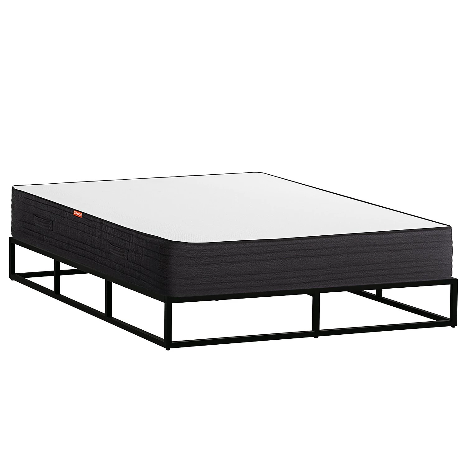 Metallbett Smood - 140 x 200cm - Ohne Kopfteil – Bild 15