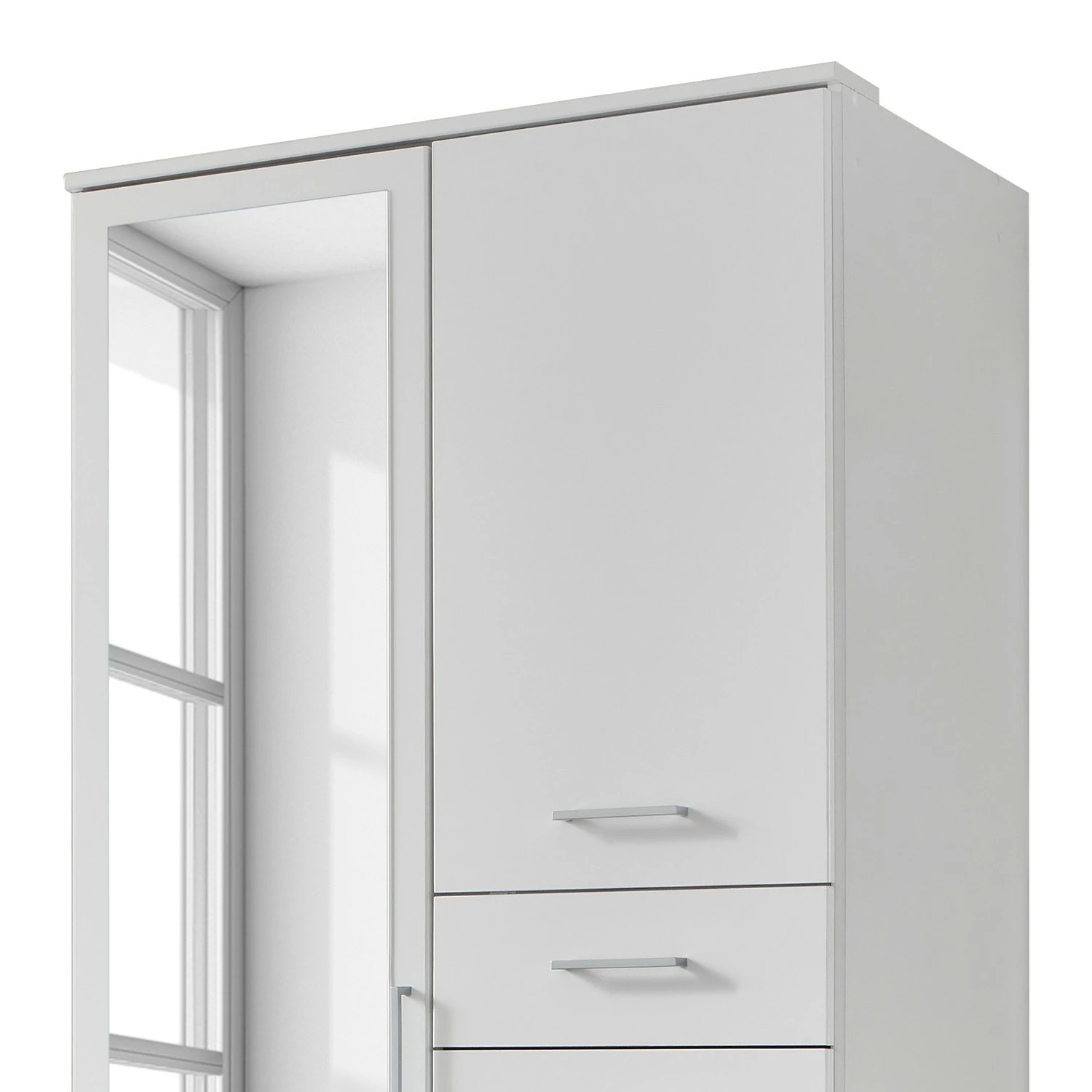 Wimex Drehtürenschrank Frankfurt - Weiß - Breite: 90 cm – Bild 3