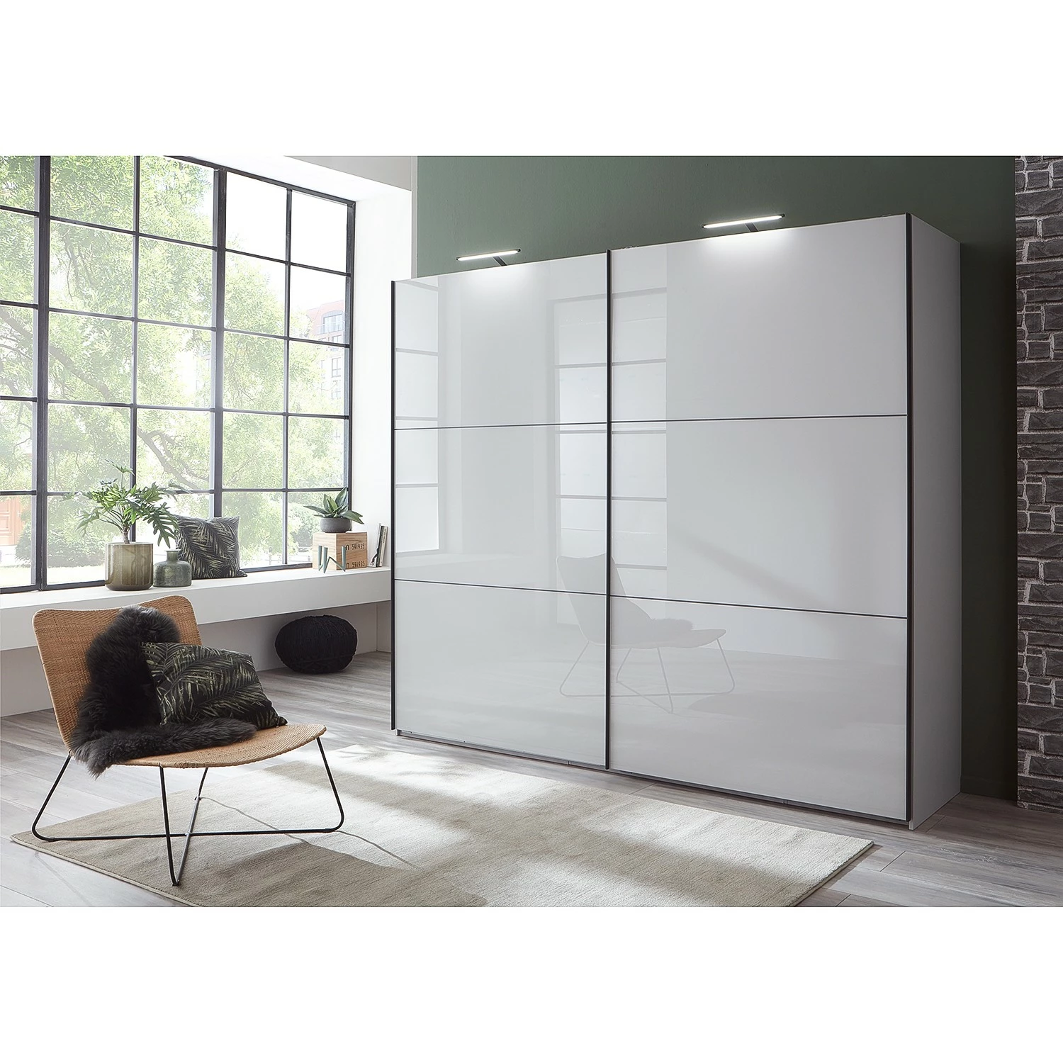 Fresh to go Schwebetürenschrank Seoul - Breite: 200 cm – Bild 2