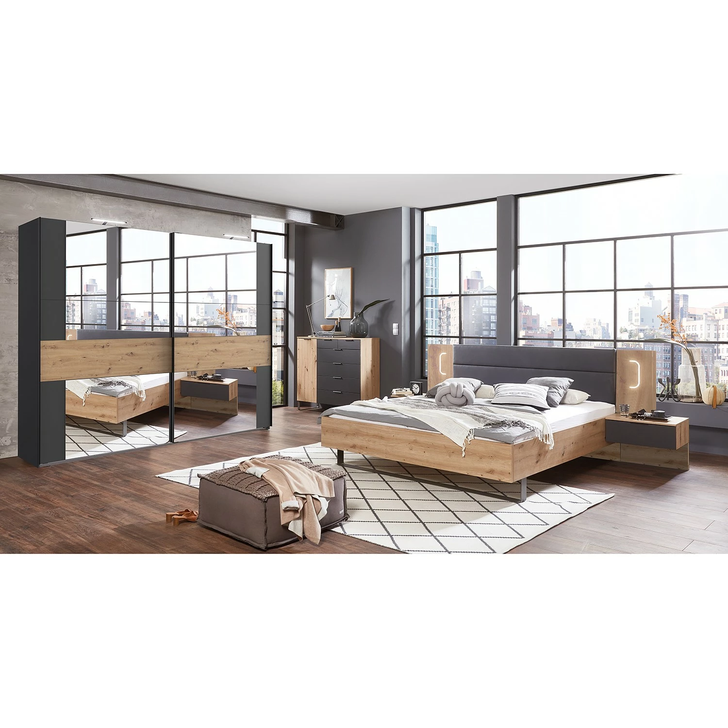 Fresh to go Futonbett Shanghai (3-teilig) - 160 x 200cm â Bild 2