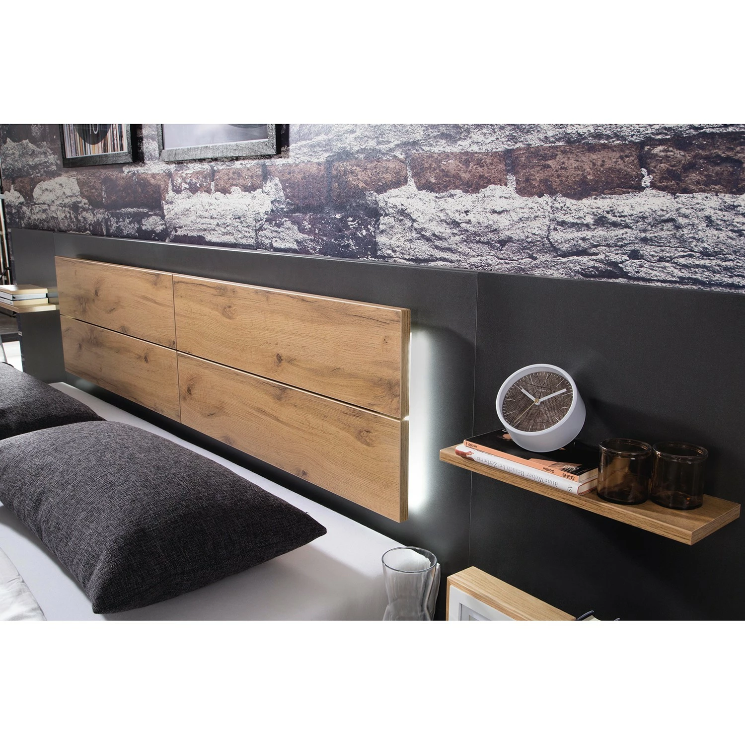 Rauch Orange Bett Boston-Extra - Grau – Bild 6