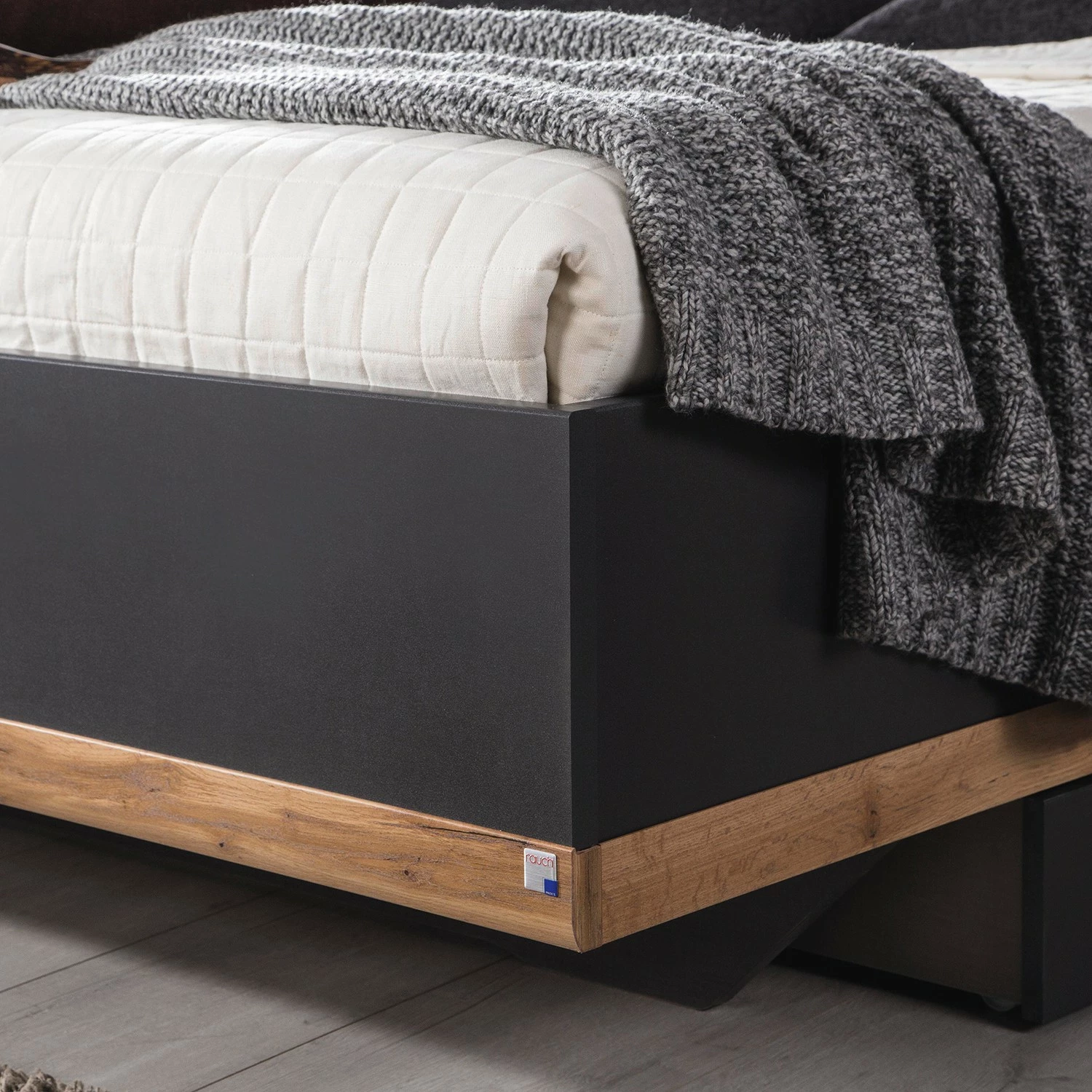 Rauch Orange Bett Boston-Extra - Grau – Bild 7