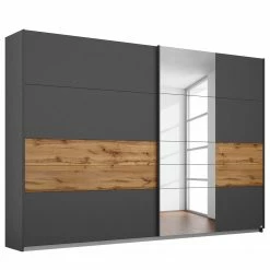 Rauch Orange Schwebetürenschrank Boston-Extra - Grau - Breite: 271 cm