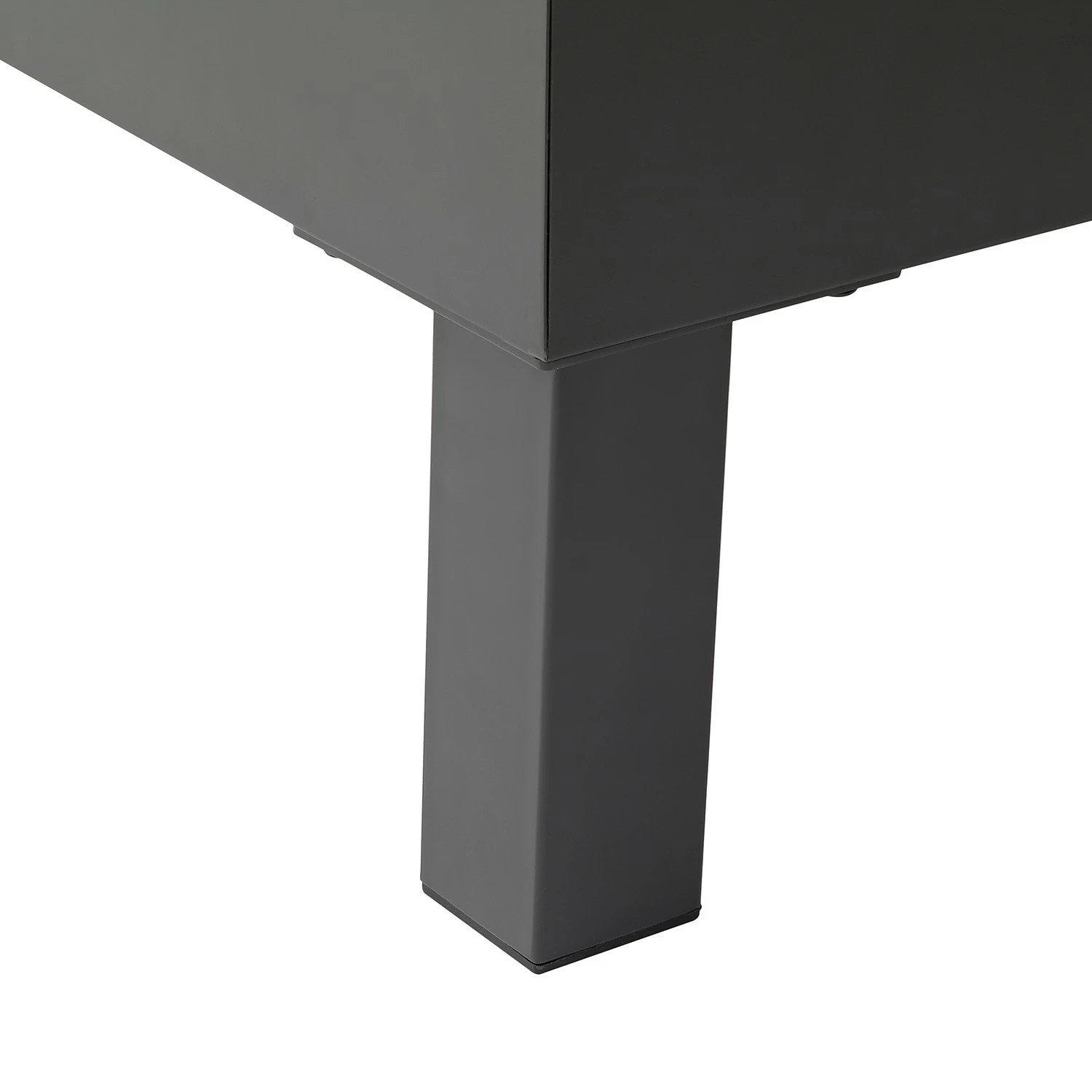 Meise.möbel Einzelbett Boston I - Anthrazit / Hellgrau - Breite: 185 cm - Eckig – Bild 9