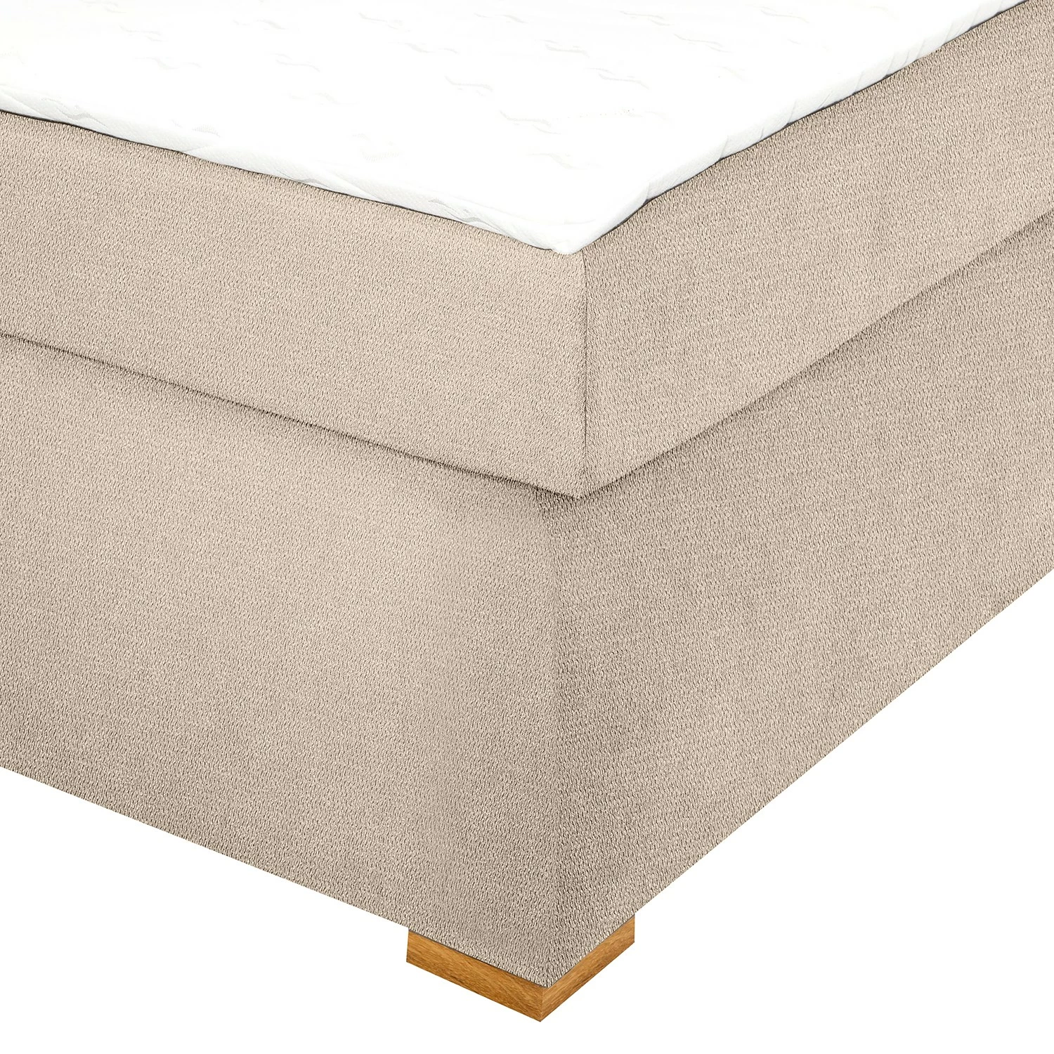Loftscape Boxspringbett Mayville - Beige - 160 x 200cm – Bild 3