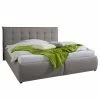 Loftscape Polsterbett Springville - Hellgrau - 200 x 200cm